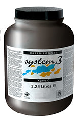 DALER-ROWNEY System3 Acrylic 2L Mars Black
