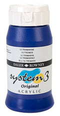 DALER-ROWNEY System3 Acrylic 500 ml Ultramarine