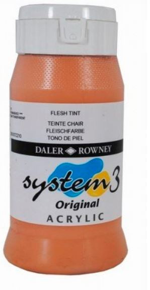 DALER-ROWNEY System3 Acrylic 500 ml Peach Pink