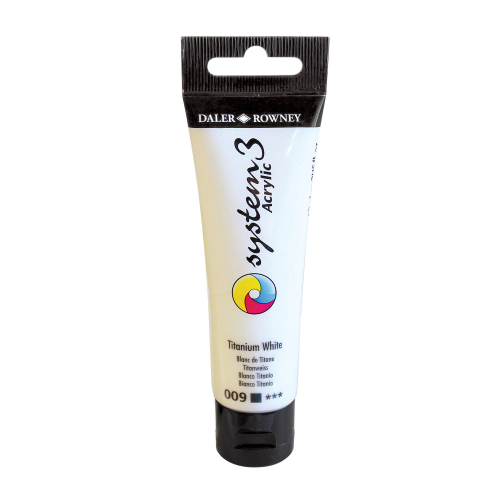 DALER-ROWNEY System3 Acrylic 59 ml Titanium White