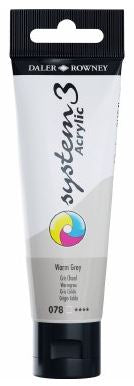 DALER-ROWNEY System3 Acrylic 59 ml Warm Grey