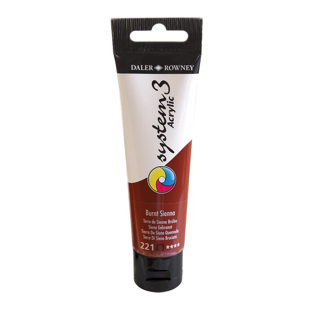 DALER-ROWNEY System3 Acrylic 59 ml Burnt Sienna