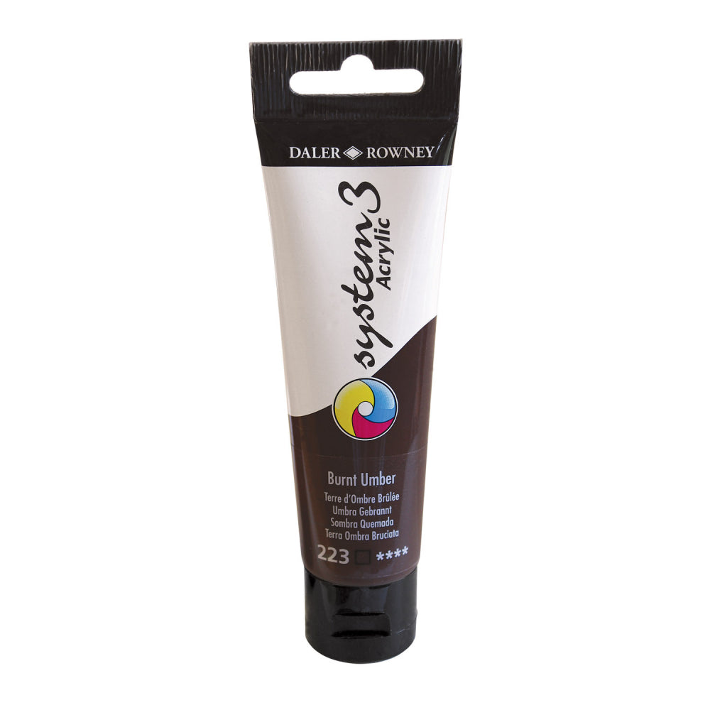 DALER-ROWNEY System3 Acrylic 59 ml Burnt Umber