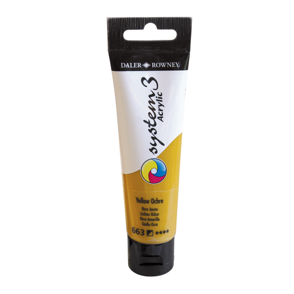 DALER-ROWNEY System3 Acrylic 59 ml Yellow Ochre