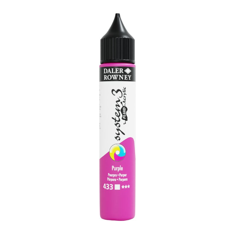 DALER-ROWNEY System3 Acrylic Fluid 29.5 ml Purple