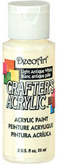 Deco Art Light Antique White 02 59 ml Crafters Acrylic Dca02