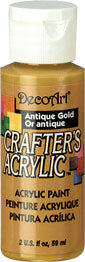 Deco Art Antique Gold 05 59 ml Crafters Acrylic Dca05