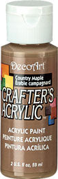 Deco Art Country Maple 59 ml Crafters Acrylic Dca13