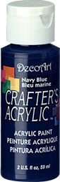 Deco Art Navy Blue 59 ml Crafters Acrylic Dca29