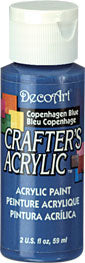 Deco Art Copenhagen Blue 59 ml Crafters Acrylic Dca30