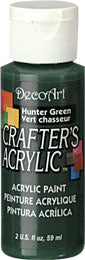 Deco Art Hunter Green 59 ml Crafters Acrylic Dca41