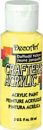 Deco Art Daffodil Yellow 59 ml Crafters Acrylic Dca53