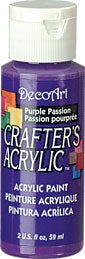 Deco Art Purple Passion 59 ml Crafters Acrylic Dca72
