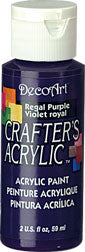 Deco Art Regal Purple 59 ml Crafters Acrylic Dca73