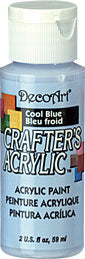 Deco Art Cool Blue 59 ml Crafters Acrylic Dca76