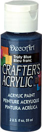 Deco Art Truly Blue 59 ml Crafters Acrylic Dca79