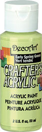 Deco Art Early Spring Green 59 ml Crafters Acrylic Dca81
