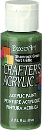 Deco Art Shamrock Green 59 ml Crafters Acrylic Dca84