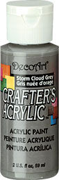 Deco Art Storm Cloud Grey 59 ml Crafters Acrylic Dca94