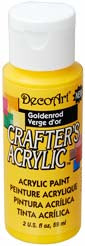 Deco Art Goldenrod 59 ml Crafters Acrylic Dca118