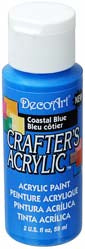 Deco Art Coastal Blue 59 ml Crafters Acrylic Dca124