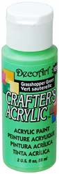 Deco Art Grasshopper Green 59 ml Crafters Acrylic Dca125