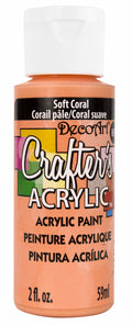Deco Art Soft Coral 142 59 ml Crafters Acrylic
