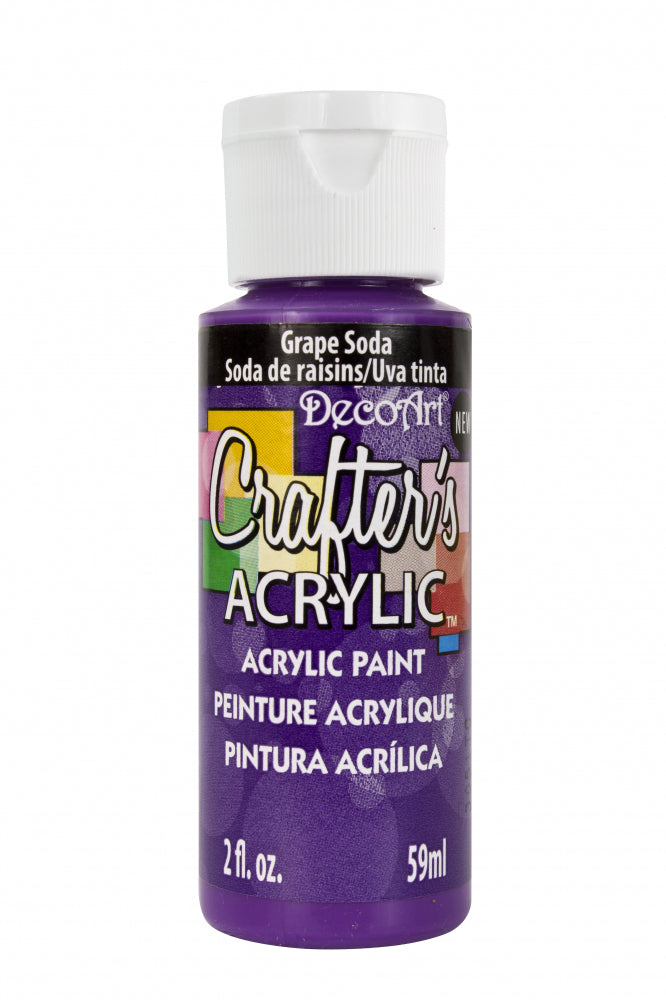 Deco Art Grape Soda 143 59 ml Crafters Acrylic