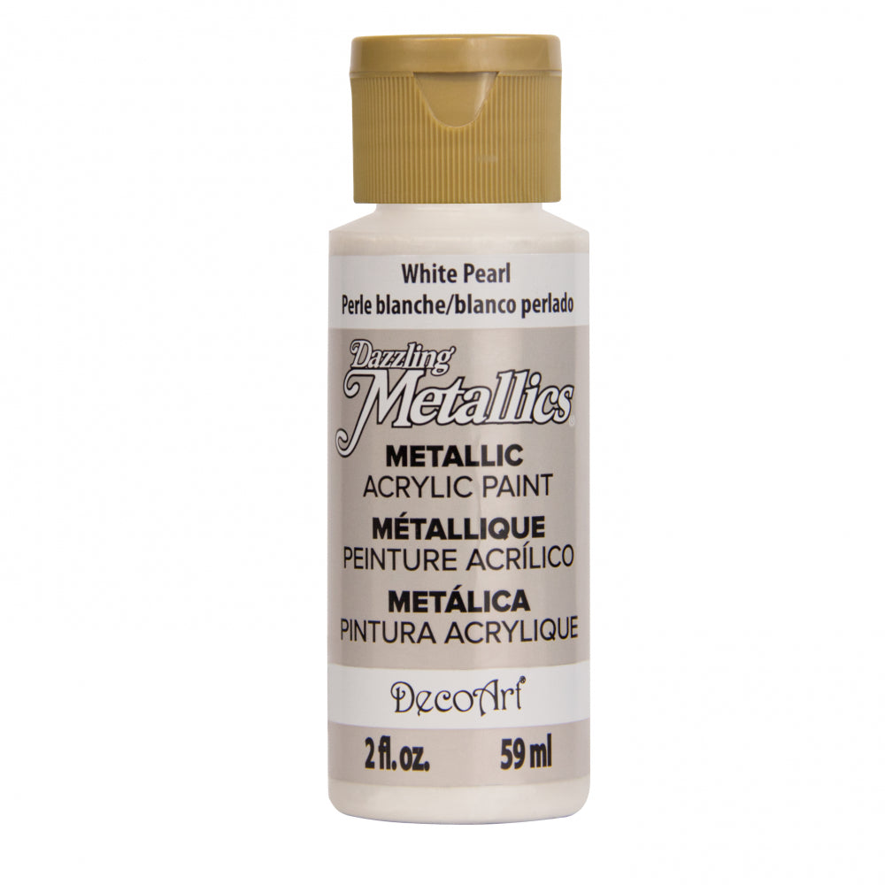 Deco Art White Pearl 59 ml Dazzling Metallics Da117