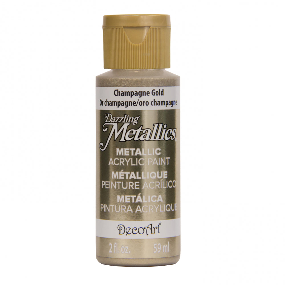 Deco Art Champagne Gold 59 ml -Dazzling Metallics Da202