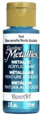 Deco Art Teal (New) 59 ml Dazzling Metallics Da322