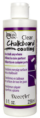 Clear Chalkboard Coating 8Oz Ds107-9