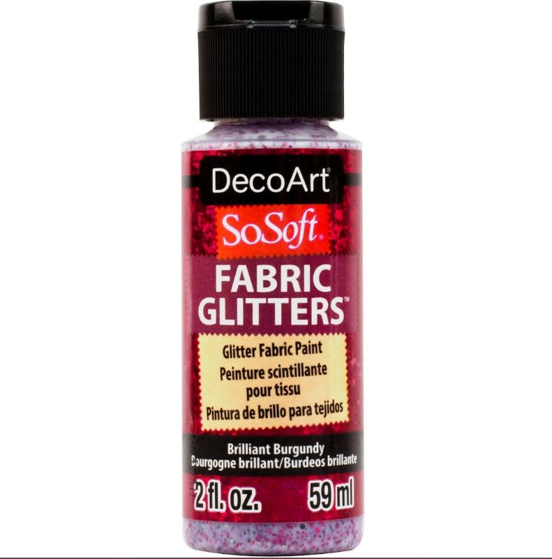 Sosoft Brill Burgundy 59 ml Fabric Acrylic Dssfg08-30