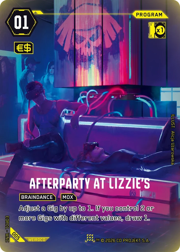 Afterparty at Lizzie's — Edgerunner Open S 1 / 005 / Nova Rare