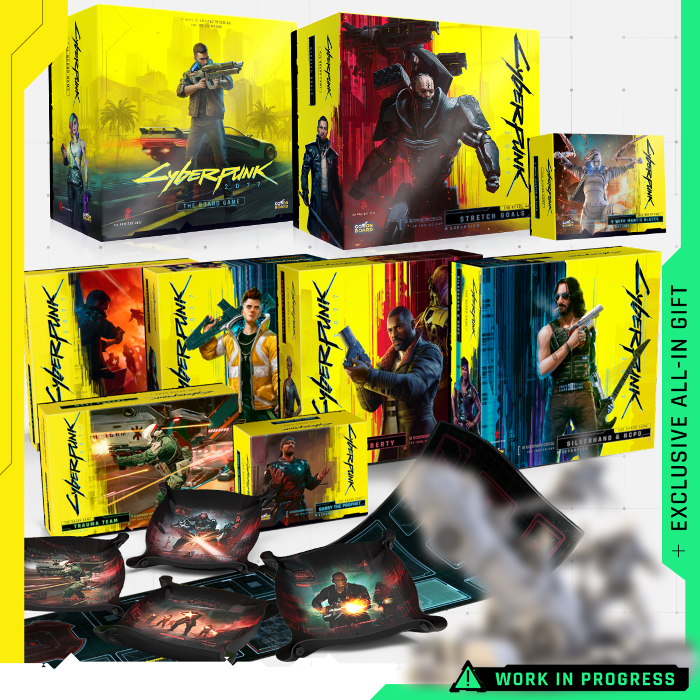 Cyberpunk 2077: The Board Game — All-In Edition