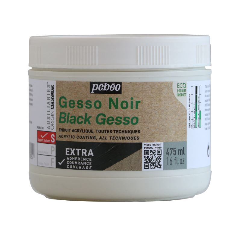 Pébéo Black Gesso Studio Green 475 ml 818625