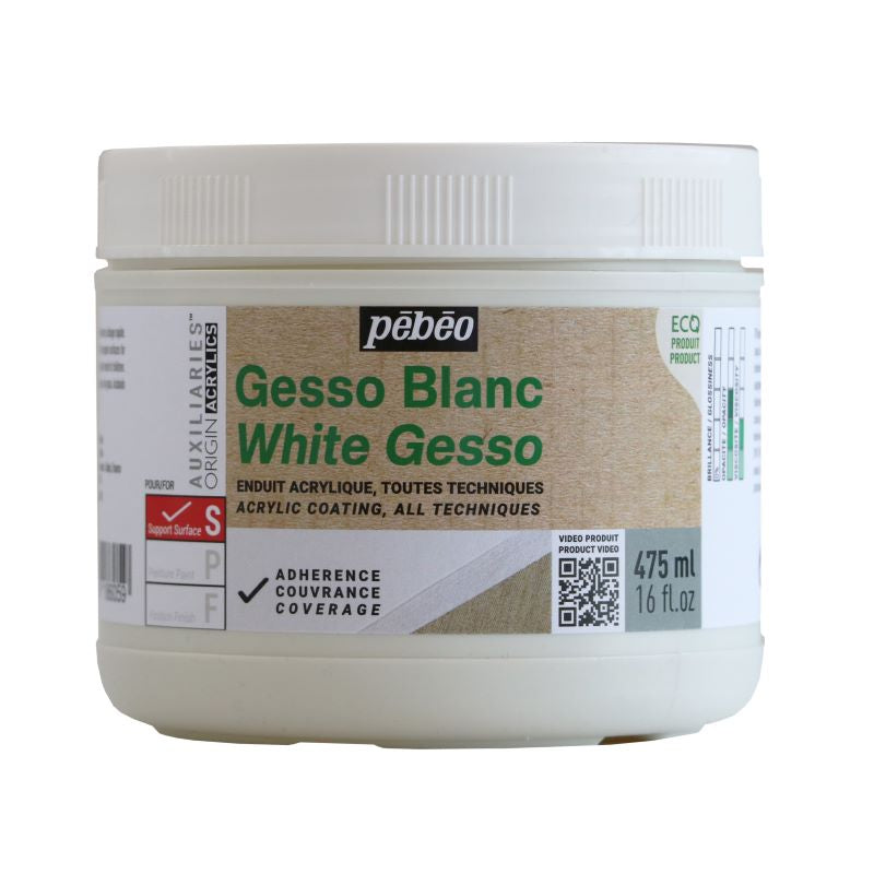 Pébéo White Gesso Studio Green 475 ml 818605