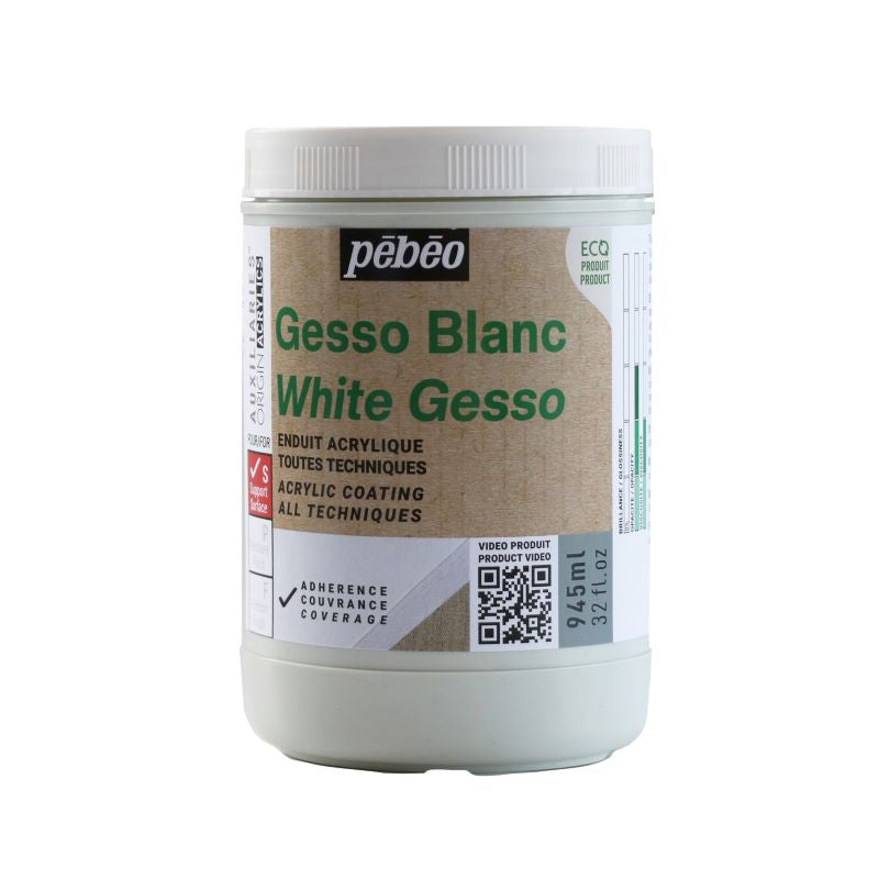 Pébéo White Gesso Studio Green 945 ml 818606