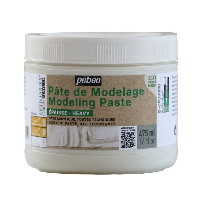 Pébéo Heavy Modeling Paste Studio Green 475 ml 818675