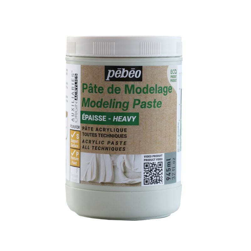 Pébéo Heavy Modeling Paste Studio Green 945 ml 818676