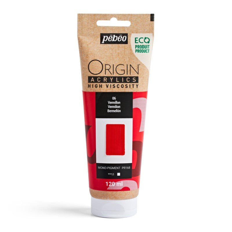 Pébéo Origin Acrylics 120 ml Vermilion 817106