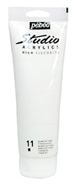100 ml Studio Acrylic Titanium White 11 Pébéo 837011