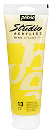 100 ml Studio Acrylic Light Az0 Yellow 013 Pébéo 837013