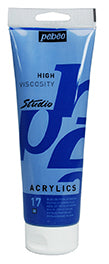 100 ml Studio Acrylic Phthalo Cyanine Blue 017 Pébéo 837017