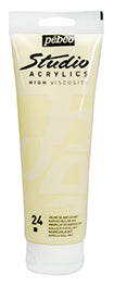 100 ml Studio Acrylic Naples Yellow Hue 24 Pébéo 837024