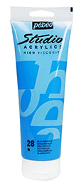 100 ml Studio Acrylic Cerulean Blue 28 Pébéo 837028