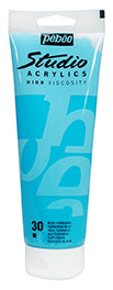 100 ml Studio Acrylic Turquoise Blue 030 Pébéo 837030