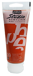 100 ml Studio Acrylic Venice Red 039 Pébéo 837039