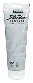 100 ml Studio Acrylic Iridescen T Silver 351 Pébéo 837-351