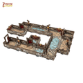 Dwarven Mine PrismaCast Pre-Painted Terrain